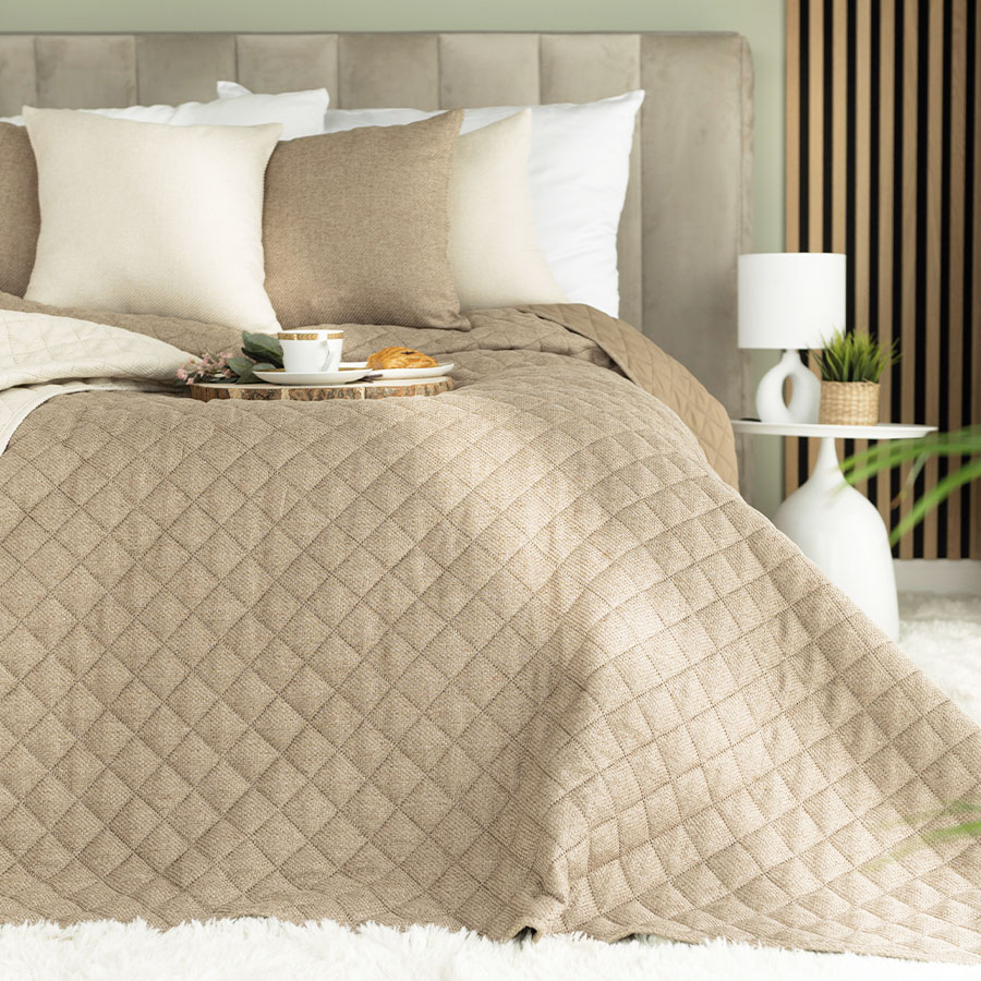 Narzuta Molly kawowy